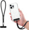 Phone Wrist Strap, Cell Phone Wristlet Strap Simple Phone Lanyard Wrist Comfortable Cellphone Lanyard with Tether Tab for iPhone and Most Phone Case (Black)
