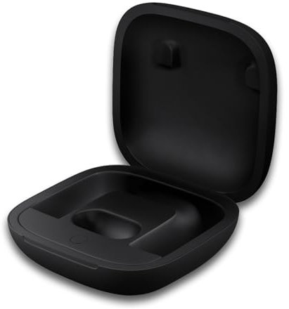 MIOLLYBO Replacement Charging Case for Powerbeats Pro with 700mAh Battery, Compatible with Powerbeats Pro Earphones, Bluetooth Sync Button, Lightning Port Charging, Black (Earbuds Not Included)