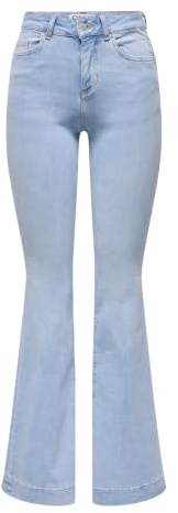 ONLY Damen Onlblush Md Retro Flared DNM Dia322 Noos Onlblush Md Retro Flared DNM Dia322 Noos