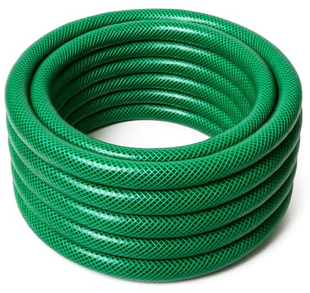 Gartenschlauch 1 Zoll Wasserschlauch – 20 m / 30 m / 50 m – Gelb oder Grün – Hochdruck & UV-beständig (Grün, 20m)