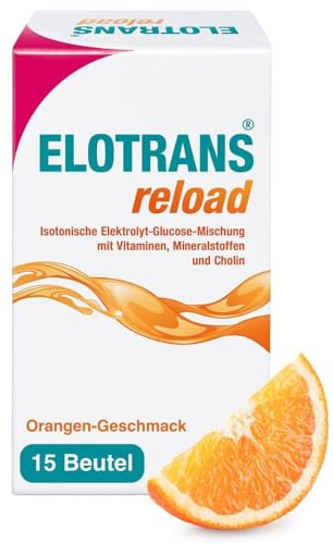 Elotrans Reload, Electrolitos y Minerales, Hidratación intensa, 15 sobres | Hidratación intensa