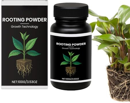 YNPQTDS 100g Wurzelaktivator 4x4x8.6cm Bewurzelungspulver Pflanzen Boden Nährstoff Pflanzenernährung Für Gartenarbeit, Zimmerpflanzen Und Hydrokultur Im Innen- Und Außenbereich
