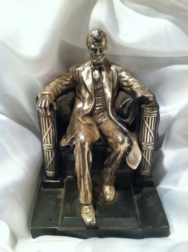 8.13 Inch Abraham Lincoln Washington DC Memorial Statue Figurine
