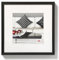 walther design Design AJ220B Aluminium-Bilderrahmen Chair, 20x20 cm, schwarz, 20 x 20 cm