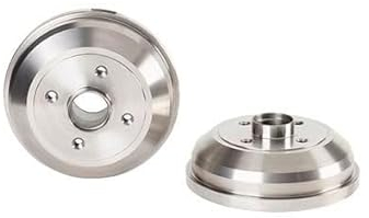 2x BREMBO 14.A702.10 Bremstrommeln Set Hinten