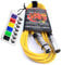 No Bull Nordell Music Gear' Premium XLR Cable (Yellow, 2m): Achieve a Clearer Audio Signal with Balanced Male to Female Microphone Lead, plus Cable Tie