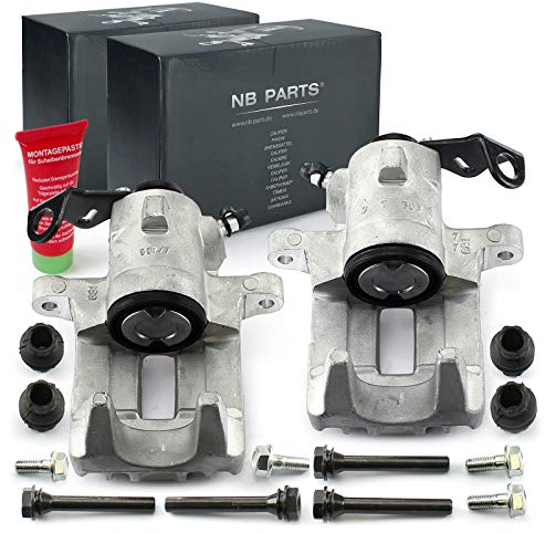 NB PARTS 2x Bremssattel hinten passend für Audi A3 8L TT Seat Ibiza 2 Cordoba Skoda VW Golf 3 4