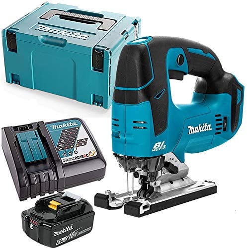 Makita DJV182 18V LXT Brushless Jigsaw with 1 x 6Ah Battery, Charger & Case
