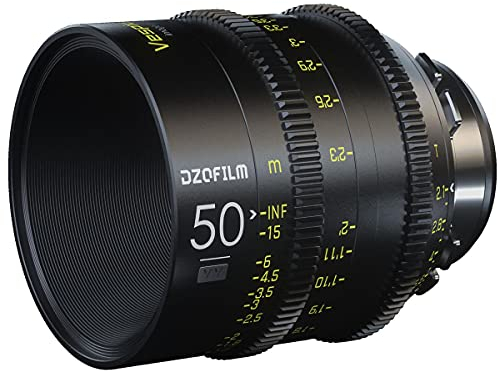 DZOFILM Cine Lens Vespid Prime 50 T2.1 for PL/EF Mount (VV/FF)