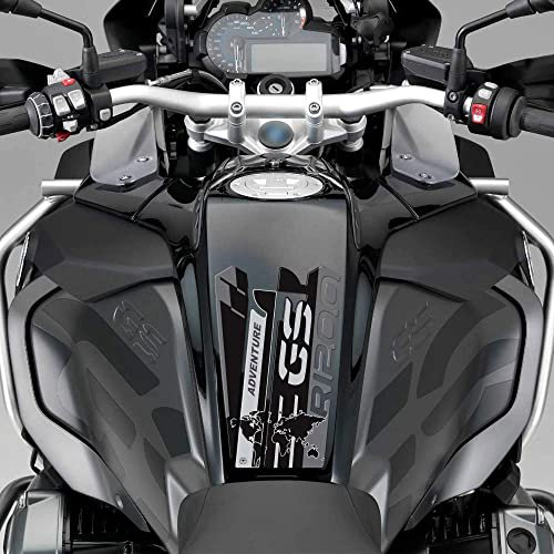 labelbike - 3D Harz Aufkleber Tankpad kompatibel mit BMW R 1200 GS Adventure 2013-2018