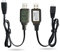 Charger Cable Replacement for SCX24 RC Car, Splatter Ball Gun, Gel Blaster, Drone - 7.4V 2S Lipo Battery Charger 2-Pack