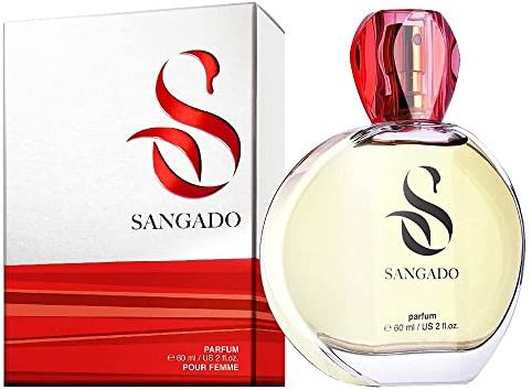MY STYLE von SANGADO, Parfüm für Damen, 8-10 Stunden Langanhaltend, Luxuriös duftend, Duftfamilie Blumig, Zarte französische Essenszen, Extra-konzentriert (Parfüm), Hell, Elegant, Anspruchsvoll, 60ml