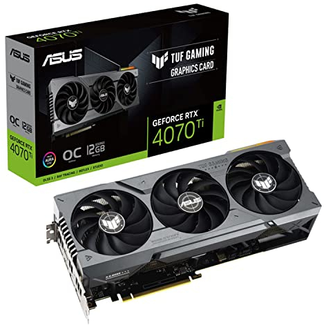 ASUS Karta Graficzna TUF Gaming GeForce RTX 4070 Ti OC 12GB GDDR6X (TUF-RTX4070TI-O12G-GAMING)