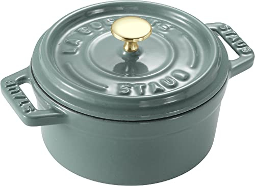 Staub, La Cocotte, Cocotte, 10cm, 0,25l, Eukalyptus, Gusseisen, rund, 1025315