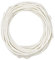 Rebower Fibra Vetro Manicotto Isolato Cavo Protezione Tubo - 16.4Pi-2 mm/Bianco