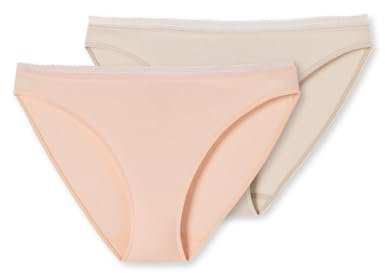 Schiesser 2 Pack Slip Unterwäsche mit Spitze - Cotton Mix