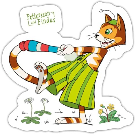 Pettersson Und Findus Kater Albert Herum Sticker Aufkleber