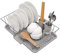 RAUGAJ Schüssel Abflussregal ， Schüssel Rack Eisenschüssel Rack Mit Tropfschale Abflusskorb ， Haushaltsgeschirrabfluss Rack ， Küchenspüle Abflusskorb ， Waschbecken Tsprocking Roch ， Dawer Rake/a/48*30