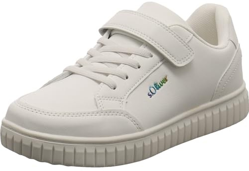 s.Oliver 5-5-44203-44-100 Mädchen Sneaker Low Synthetik weiß