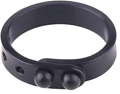 Roluck Cockringe 13.4CM Silikon Soft Penis Ring Adjustable Testicle Ring Chastity Ring Bondage Sex Toys Verbessert die sexuelle Leistung und verzögert Orgasmen