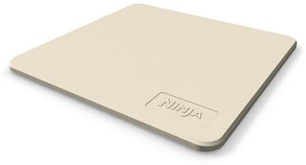 Ninja FlexFlame Upgrades 16’’ Artisan Pizza Stone, Durable Cordierite Stone, 5-Minute Pizzas, Homemade Artisan Pizza, Bread, Calzones, & More, Heat-Safe up to 600F, XL Surface, XSKPGPIZASTN