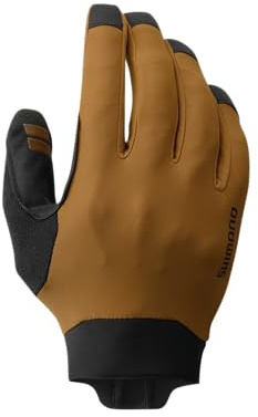 SHIMANO Enduro-Handschuhe-Sandbraun M
