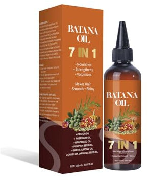 Vawolecy Aceite Capilar Batana 120ml - Tratamiento 7en1​ Anticaída + Nutrición Profunda & Volumen con 7 Extractos Botánicos Fortalece Raíces & Repara Puntas Abierta
