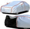 Outdoor Vollgarage Autoplane für Peugeot 208(2012-22), Allwetter Staubdicht Atmungsaktiv UV-Beständig Autoabdeckung Con Seitlicher Reißverschluss