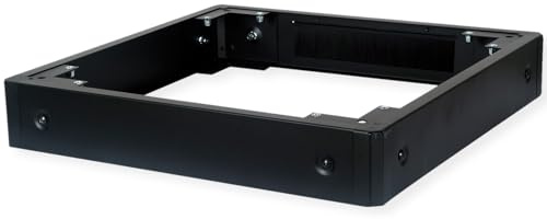 ROLINE Sockel für Netzwerkschrank, 600x600 BxT, schwarz