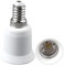 1-6 Pcs B22 to E27 Light Bulb Adapter - White Bayonet to Screw Converter with On/Off Switch for Ceiling Fans and Lights (1 PC)