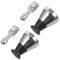 IMIKEYA 2Sets Pressure Cooker Safety Valve Pressure Regulator with Exhaust Rod for Cooking Compatible with Various Models Heat-Resistant Material Quick Release Design for Efficient Meal Prep
