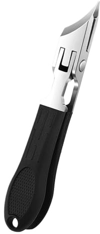 Nagelknipser – Nagelknipser mit breiter Backenöffnung, Edelstahl-Nagelknipser für Fingernägel und Zehennägel, Pediküre-Werkzeug für Männer, Frauen, Senioren, Premium-Stahl-Nagelknipser, dicke Nägel