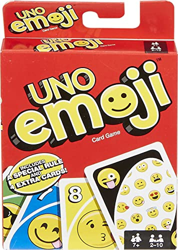 Mattel Spiele DYC15 - UNO Emoji, Kartenspiele