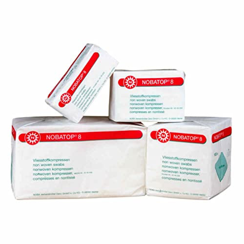 NOBATOP 8 Kompressen 7,5x7,5 cm steril 150 St Kompressen