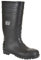 Portwest FW94 Stivale Classic Wellington S4 Stivali di sicurezza in gomma, Unisex - Adulto, SRC, Nero (Nero Bkgr), 48 EU (13 UK)