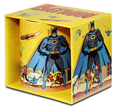 DC Comics - Batman Gotham City Porzellan Tasse - Kaffeebecher - farbig - Lizenziertes Originaldesign - LOGOSHIRT