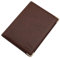 myledershop Exclusive Pochette de Carte d'identité et Porte Carte de crédit 12 Compartiments MJ-Design-Germany Made in UE en diverses Couleurs et Designs (Désign 4 / Marron)