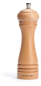 DE BUYER -P246.180101 -m.poivre java naturel 18cm, Bois Clair