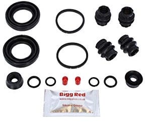 Bigg Red - Rear Brake Caliper Repair Kit - Compatible with Passat, Alfa 145 146 147 156 166 & Gt, Beetle, S40 & V40, Xsara Picasso, Galaxy, 159, etc…