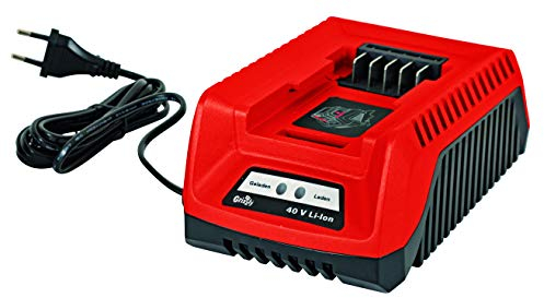 Grizzly Tools Schnellladegerät 40V, 1,25h, passend für das 40 Volt System