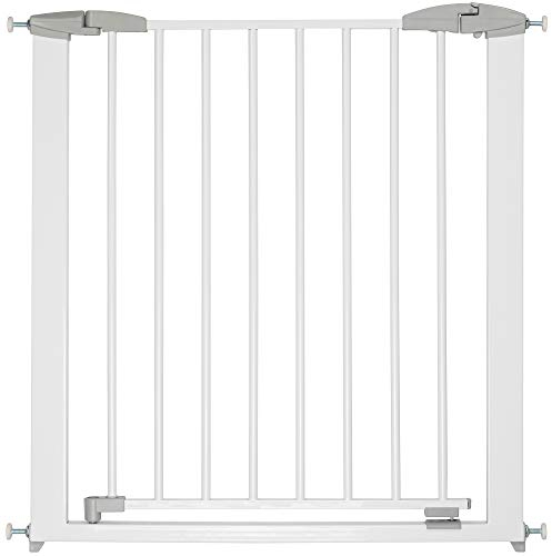 ib style® YAEL Treppengitter | Türschutzgitter | Klemmgitter | Kein Bohren | 91-99,5 cm
