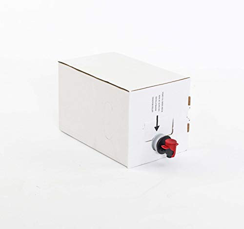 Vigo Presses 5 Litre Bag in Box with Taps (Pack of 5). For Storing Cider, Juice, Homebrew and More