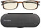 ThinOptics Computerlesebrille mit einer Stärke von 2,0 Schildkrötengestell-Rahmen - Computerlesebrille mit Blaulichtblocker - Unisex Männer und Frauen Computerbrille