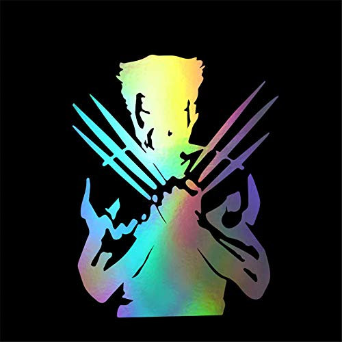 CSCH Auto-Aufkleber Car Sticker Werewolf X-Men Wolverine Car Sticker King Kong Creative Decal Waterproof Car Modified Decal Sticker 14.5cm * 18.5cm