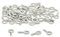 NaturSchatulle Schraubösen Schraubhaken 10x5mm Ringschrauben I 50 Stück Edelstahl Augenschrauben Ösenstifte Basteln Schmuckherstellung