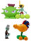 JHESAO 4 PCS Plants PVZ Toys Action Figures Zombies Toys PVZ Set 1 2 Mini Series Great Gifts for Kids and Fans, Birthday and Christmas Party