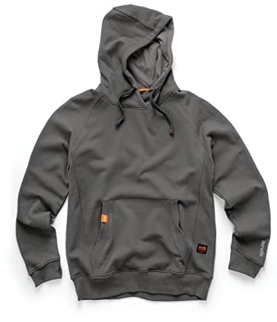 Scruffs Mens Eco Worker Hoodie, Graphite, 3XL UK