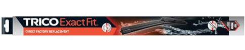 Trico Scheibenwischer Exact Fit - Länge: 600 + 400mm | Set für Frontscheibe | für Peugeot 301 | Citroën C-Elysee, DS 3 & C3 Picasso | Renault Fluence, Megane CC, Thalia II, Clio III & Megane III