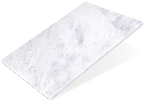 Tagliere da portata e da portata, vassoio in marmo, tagliere decorativo in marmo grigio, 29 x 21 cm