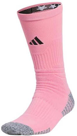 adidas 5-Star Chaussettes rembourrées 2.0 (1 paire), Rose/noir facile, Medium